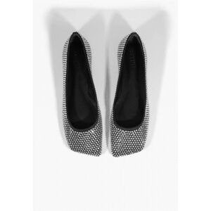 SCHUTZ women's jaycie flat shoe in black